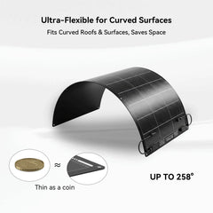 GTPOW 100W Flexible solar panel