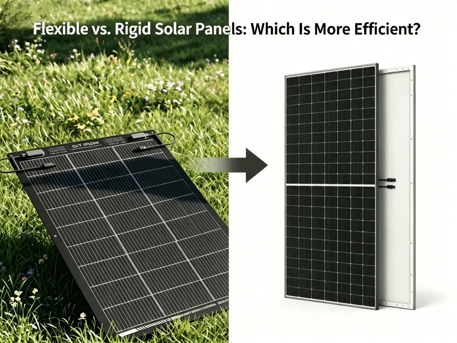 Flexible vs Rigid Solar Panels: Which Is More Efficient in 2026? – GTPOW
