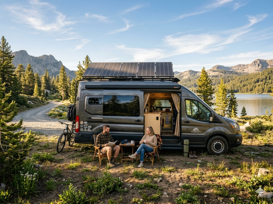 GTPOW 200W Rigid Solar Panel – Ideal for RVs, Boats and Off-Grid Applications