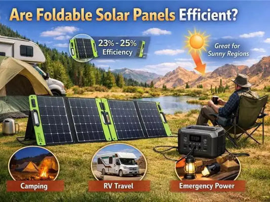 Are Foldable Solar Panels Actually Efficient?