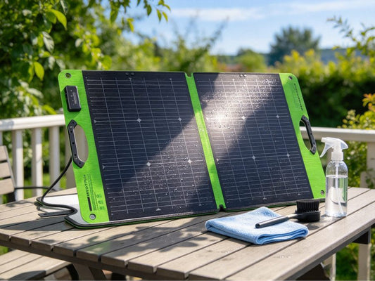 How to Clean a Portable Solar Panel: What’s Safe and What’s Not