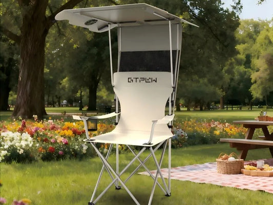 Foldable Camping Chair with Shade and Solar Charging: A Smart Outdoor Upgrade for 2026
