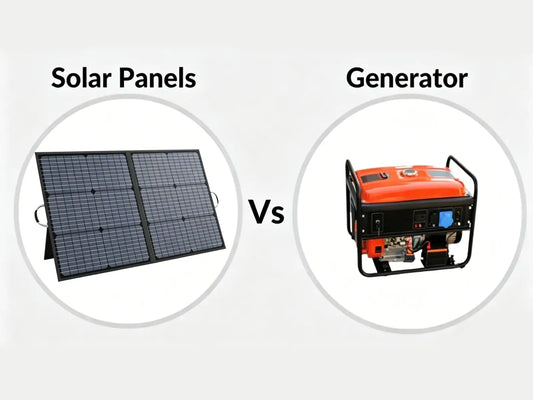 Foldable Solar Panel vs Generator: Which Is Better for Your Needs?