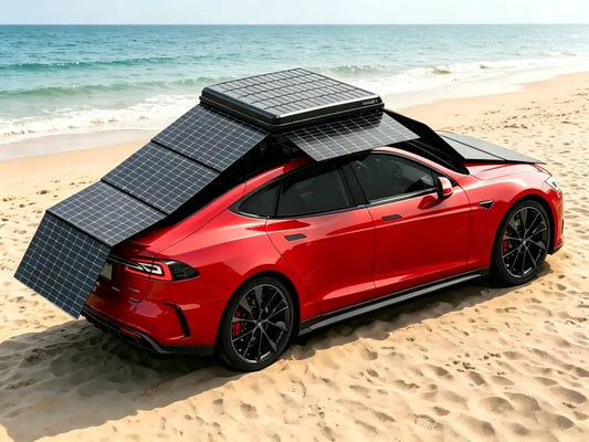 GTPOW 1600W Solar EV Charger - Charge Anywhere, Anytime 