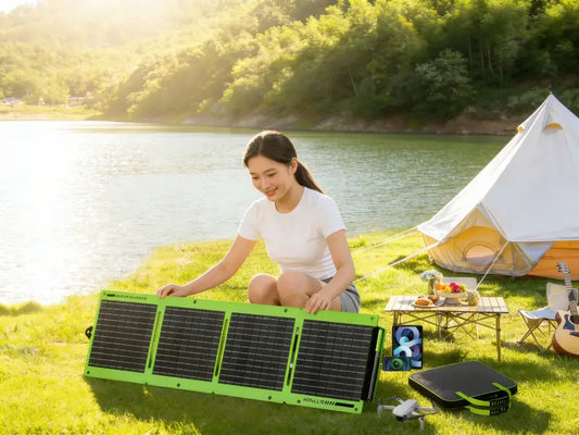 GTPOW Foldable Solar Panels vs. Traditional Solar Panels