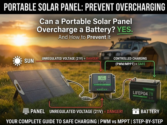 Can a Portable Solar Panel Overcharge a Battery?