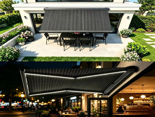 Ultimate Solar Electric Awning Guide for Home & Commercial Use