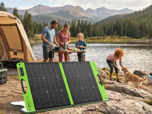 Can You Run a Portable Fridge With a 100W Solar Panel?