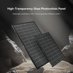 GTPOW 200W Glass Solar Panel