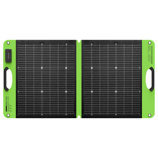 GTPOW 100W Bifacial Portable Solar Panel