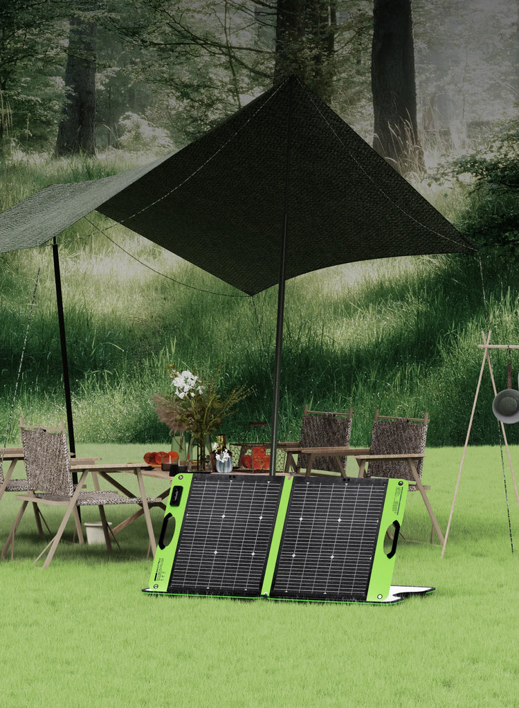 GTPOW foldable solar panel product 