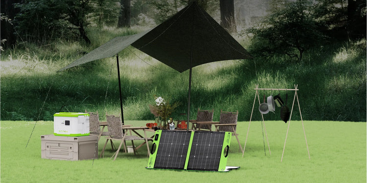 GTPOW foldable solar panel product 