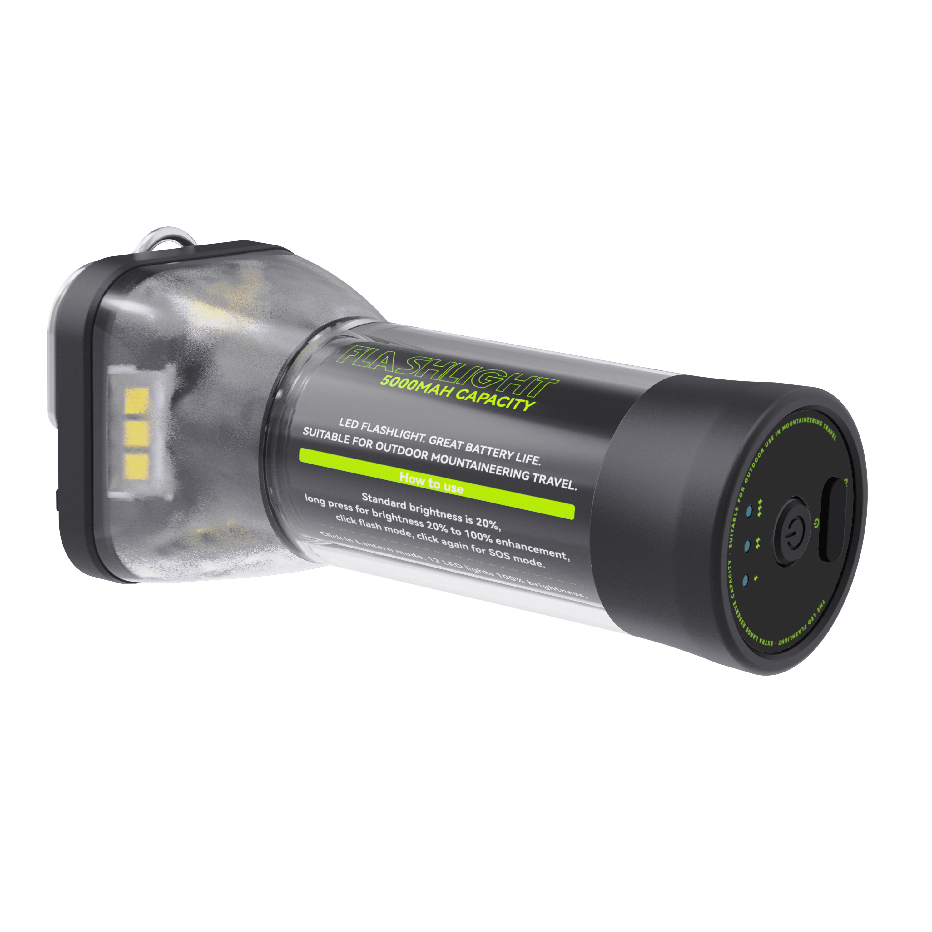 Outdoor flashlight power bank-1-2